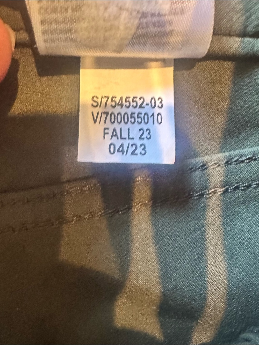 Banana Republic Olive Green Straight-Leg Belted Pants - Picture 7 of 8
